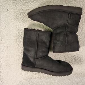 UGG Classic Short boots black women's bootie US 7